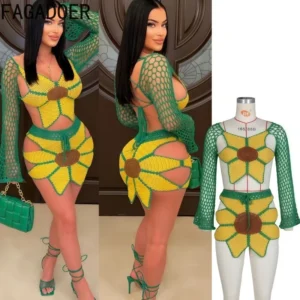 Conjunto de 2 Peças em Crochê Girassol!
Encante-se com o nosso incrível novo modelo